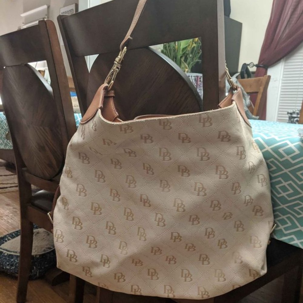 Dooney & Bourke Signature Hobo Bag